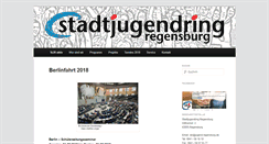 Desktop Screenshot of jugend-regensburg.de